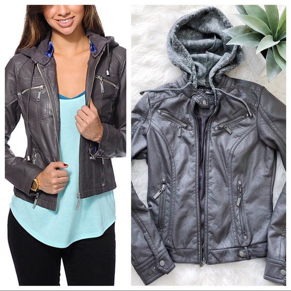 j2 faux leather jacket